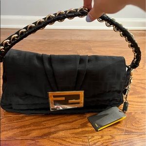 Black new Fendi purse